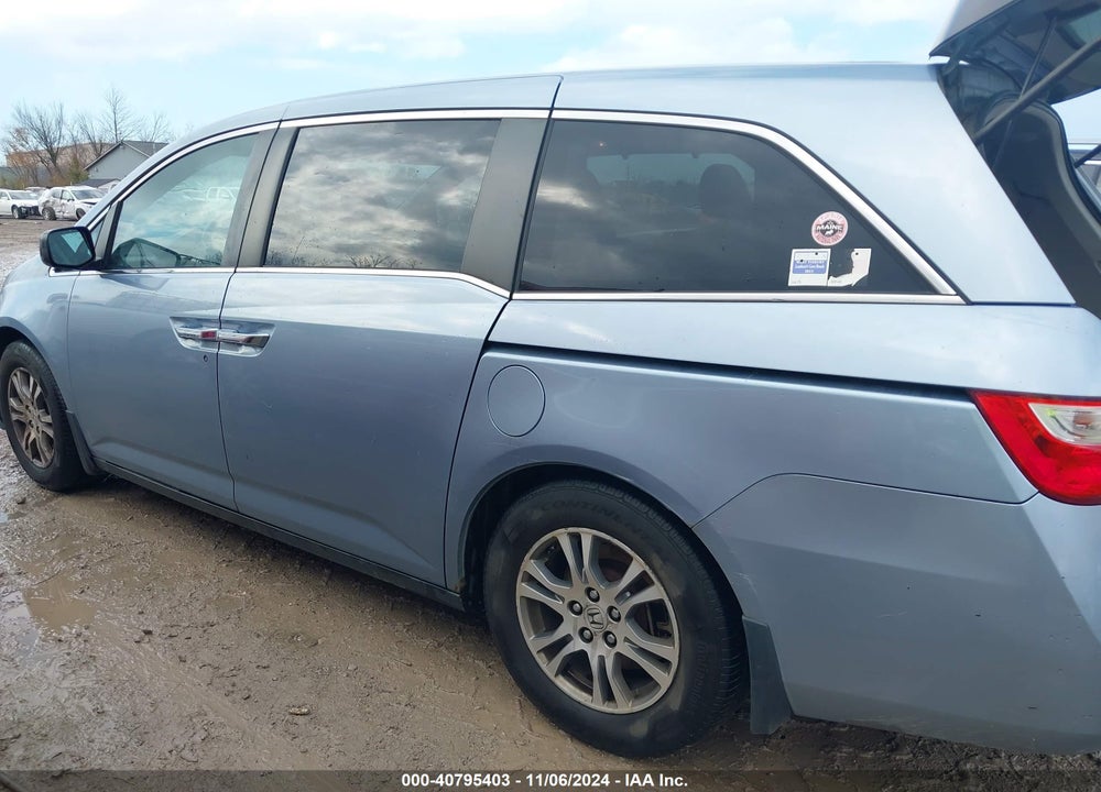 2013 HONDA ODYSSEY EX-L VIN: 5FNRL5H60DB047654
