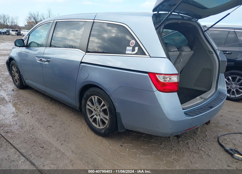 2013 HONDA ODYSSEY EX-L VIN: 5FNRL5H60DB047654