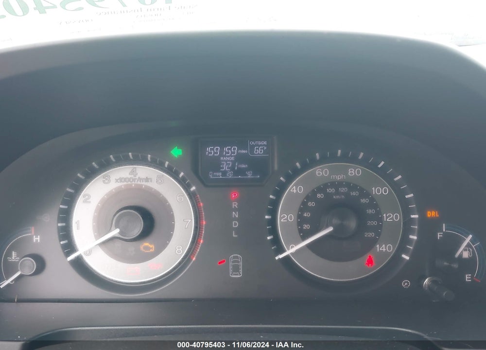 2013 HONDA ODYSSEY EX-L VIN: 5FNRL5H60DB047654