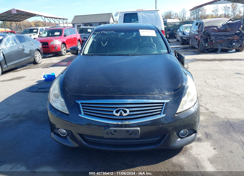 2011 INFINITI G25X VIN: JN1DV6AR6BM451967