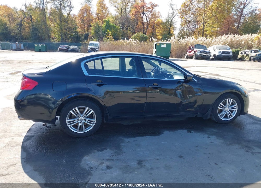 2011 INFINITI G25X VIN: JN1DV6AR6BM451967