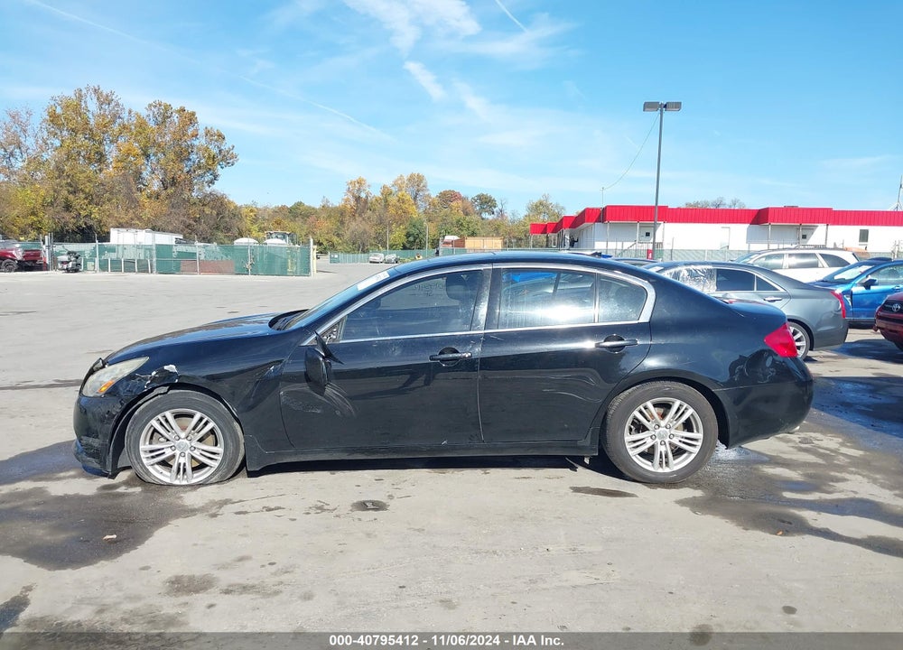 2011 INFINITI G25X VIN: JN1DV6AR6BM451967