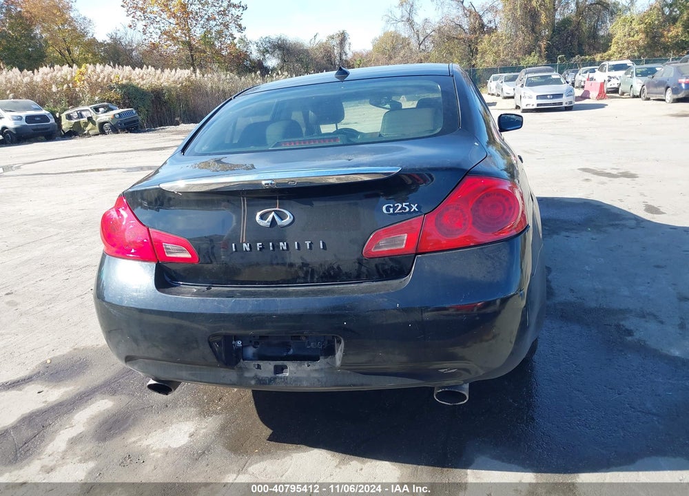 2011 INFINITI G25X VIN: JN1DV6AR6BM451967