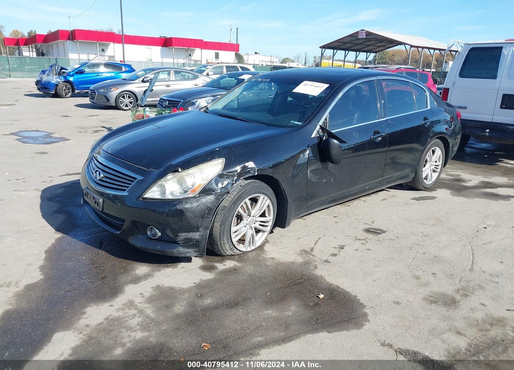 2011 INFINITI G25X VIN: JN1DV6AR6BM451967