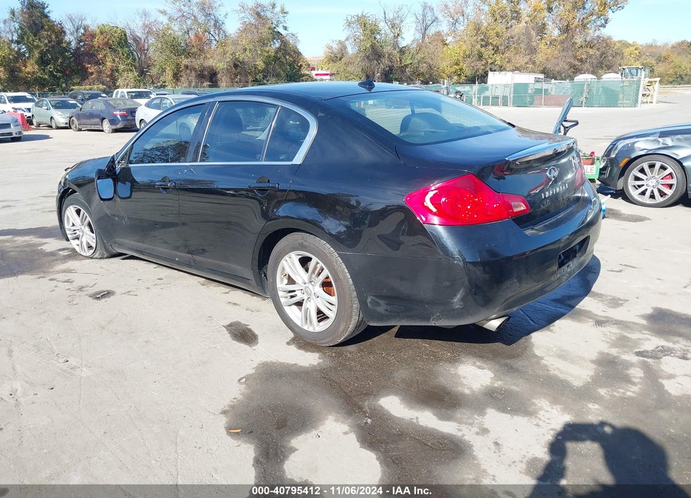 2011 INFINITI G25X VIN: JN1DV6AR6BM451967