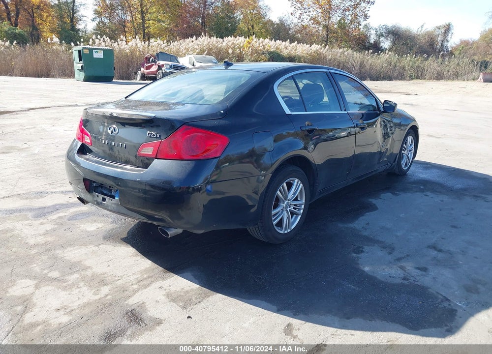 2011 INFINITI G25X VIN: JN1DV6AR6BM451967