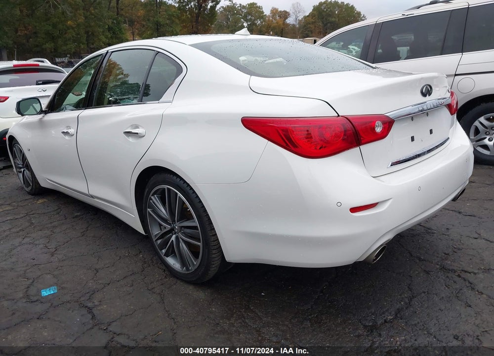 2014 INFINITI Q50 SPORT VIN: JN1BV7AP3EM678078