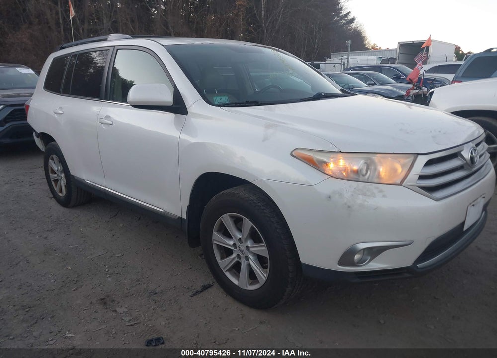 2012 TOYOTA HIGHLANDER SE V6 VIN: 5TDBK3EH2CS156321