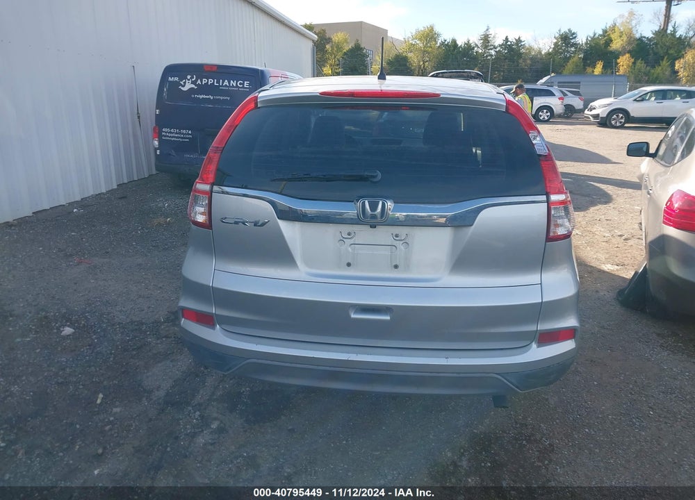 2015 HONDA CR-V LX VIN: 3CZRM3H30FG711708