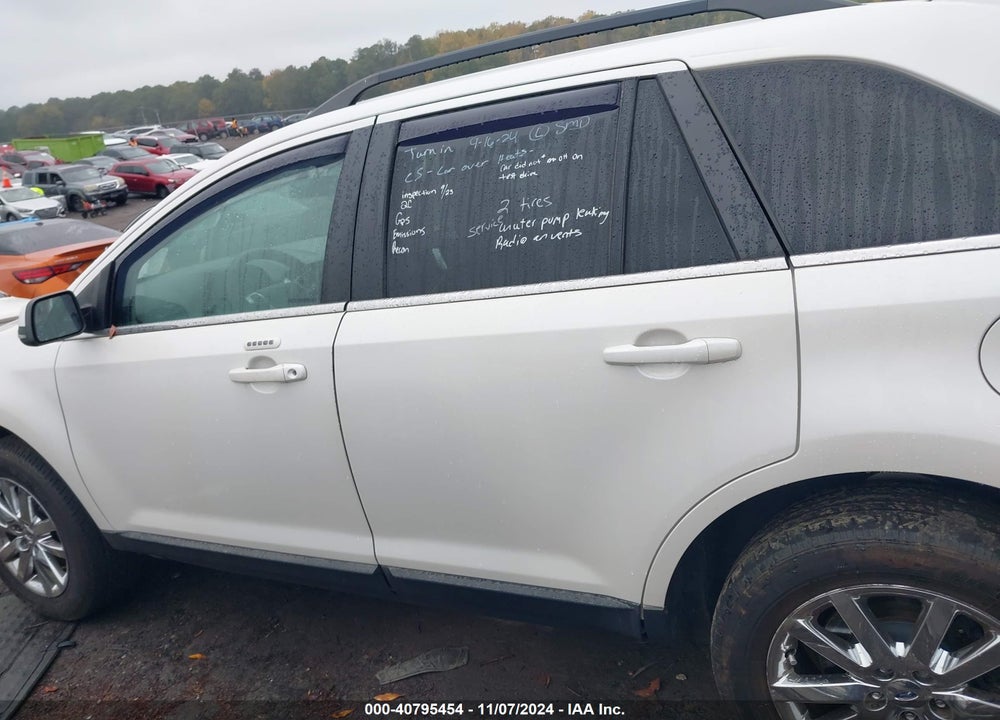 2012 FORD EDGE LIMITED VIN: 2FMDK4KC9CBA13418