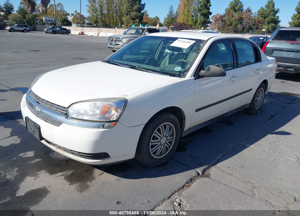 2005 CHEVROLET MALIBU VIN: 1G1ZS52F45F250659