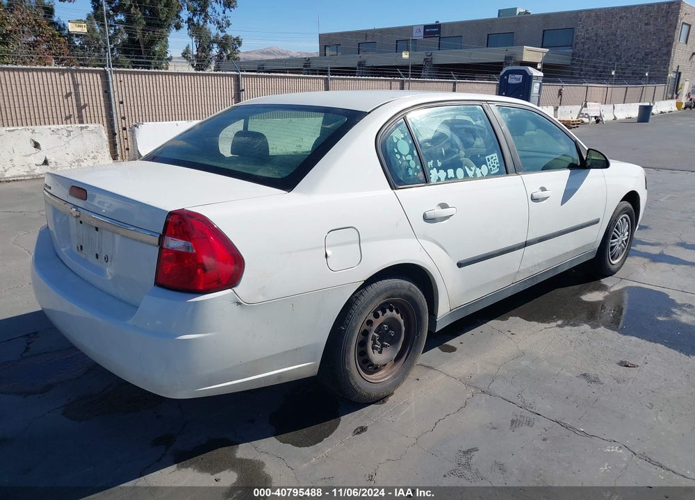 2005 CHEVROLET MALIBU VIN: 1G1ZS52F45F250659