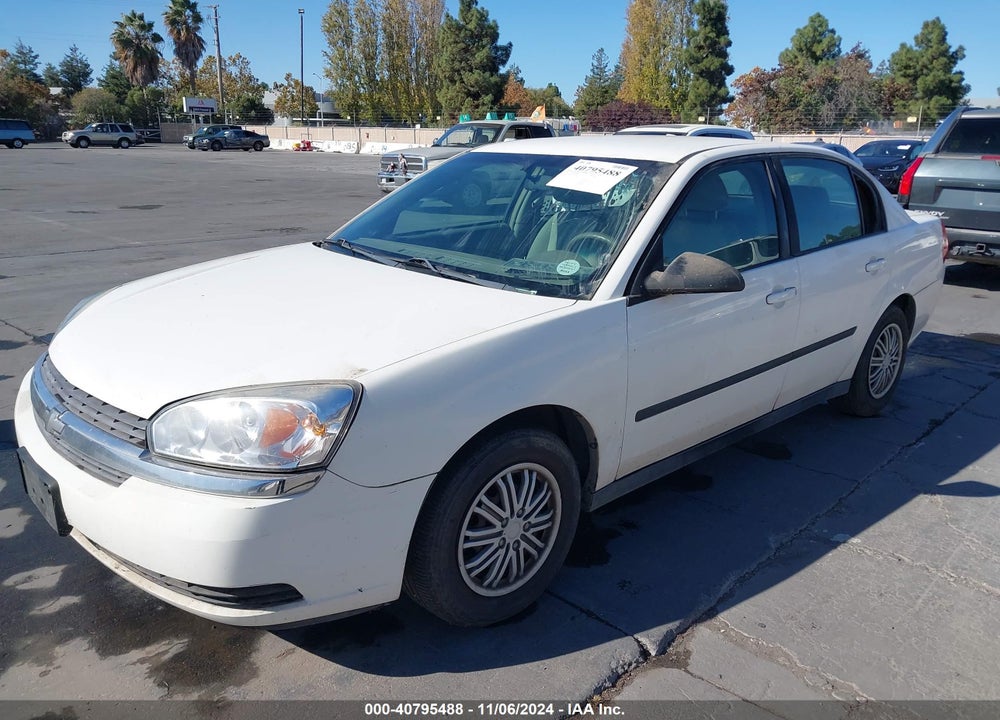 2005 CHEVROLET MALIBU VIN: 1G1ZS52F45F250659