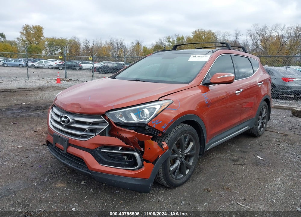 2017 HYUNDAI SANTA FE SPORT 2.0T ULTIMATE VIN: 5XYZW4LA6HG459928