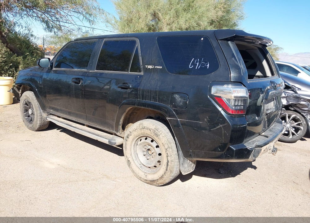 2019 TOYOTA 4RUNNER TRD PRO VIN: JTEBU5JR3K5699603