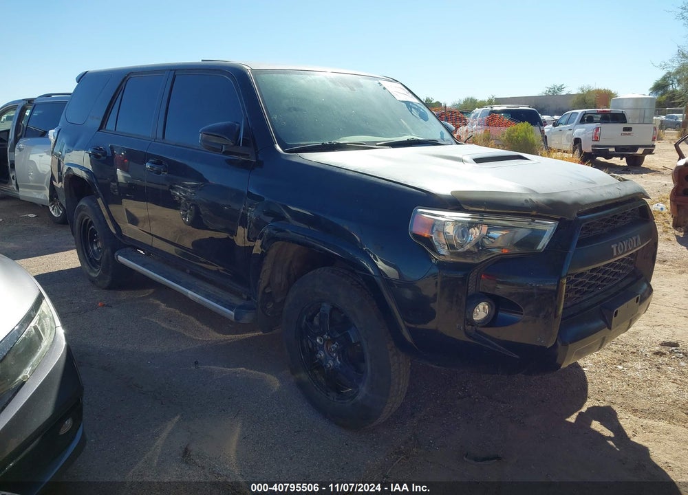 2019 TOYOTA 4RUNNER TRD PRO VIN: JTEBU5JR3K5699603