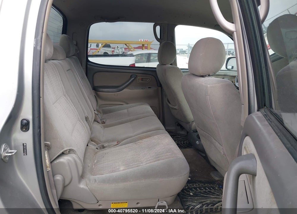 2006 TOYOTA TUNDRA SR5 V8 VIN: 5TBET341X6S505088