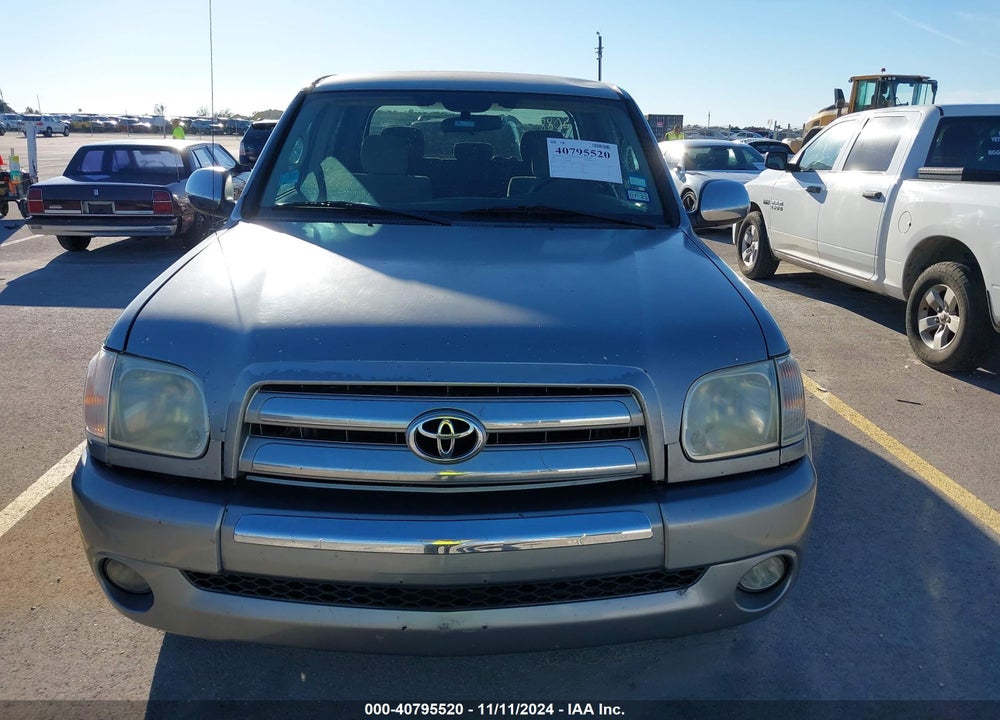 2006 TOYOTA TUNDRA SR5 V8 VIN: 5TBET341X6S505088