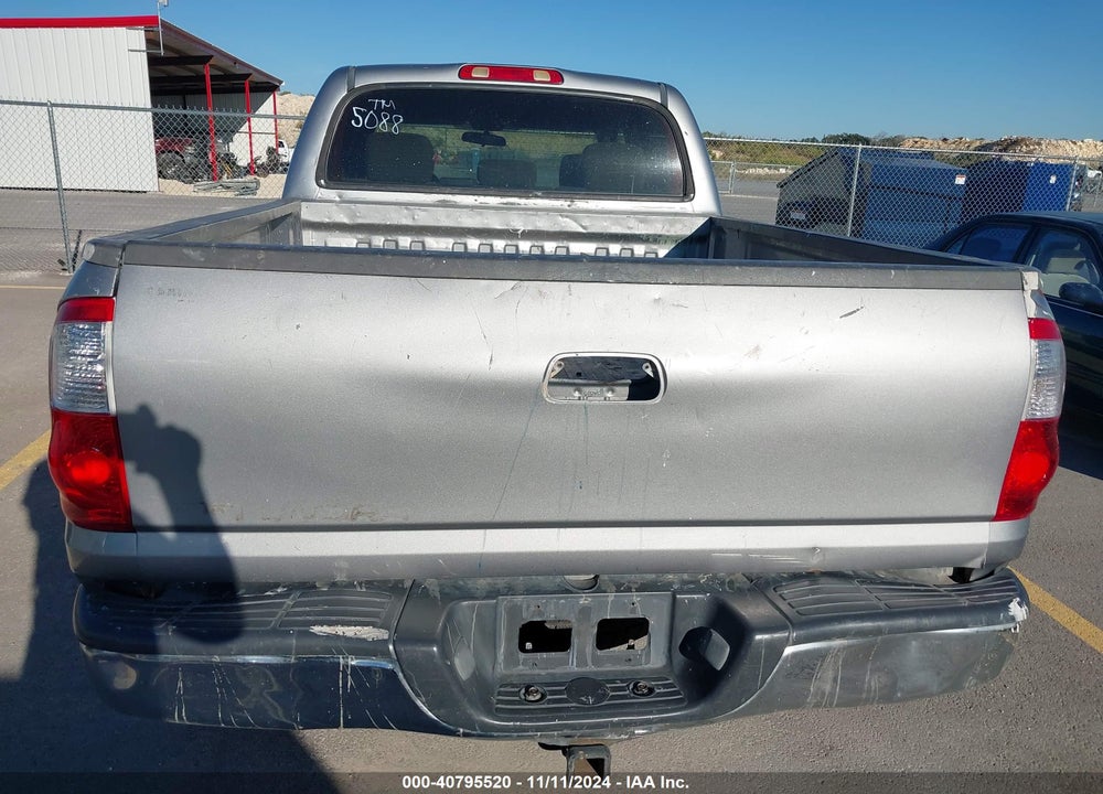 2006 TOYOTA TUNDRA SR5 V8 VIN: 5TBET341X6S505088
