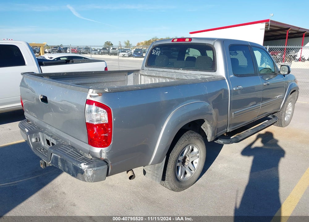 2006 TOYOTA TUNDRA SR5 V8 VIN: 5TBET341X6S505088