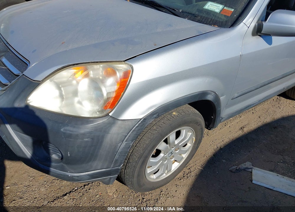 2006 HONDA CR-V EX VIN: SHSRD78886U410188