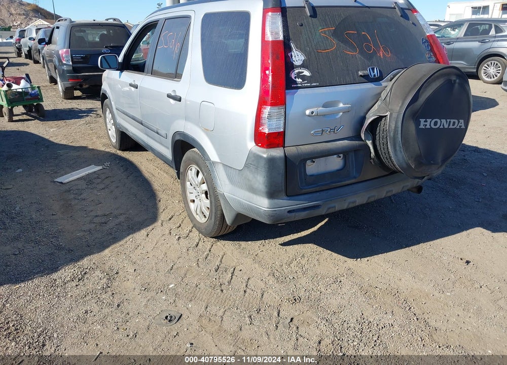 2006 HONDA CR-V EX VIN: SHSRD78886U410188