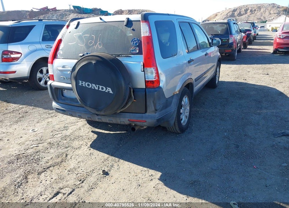 2006 HONDA CR-V EX VIN: SHSRD78886U410188