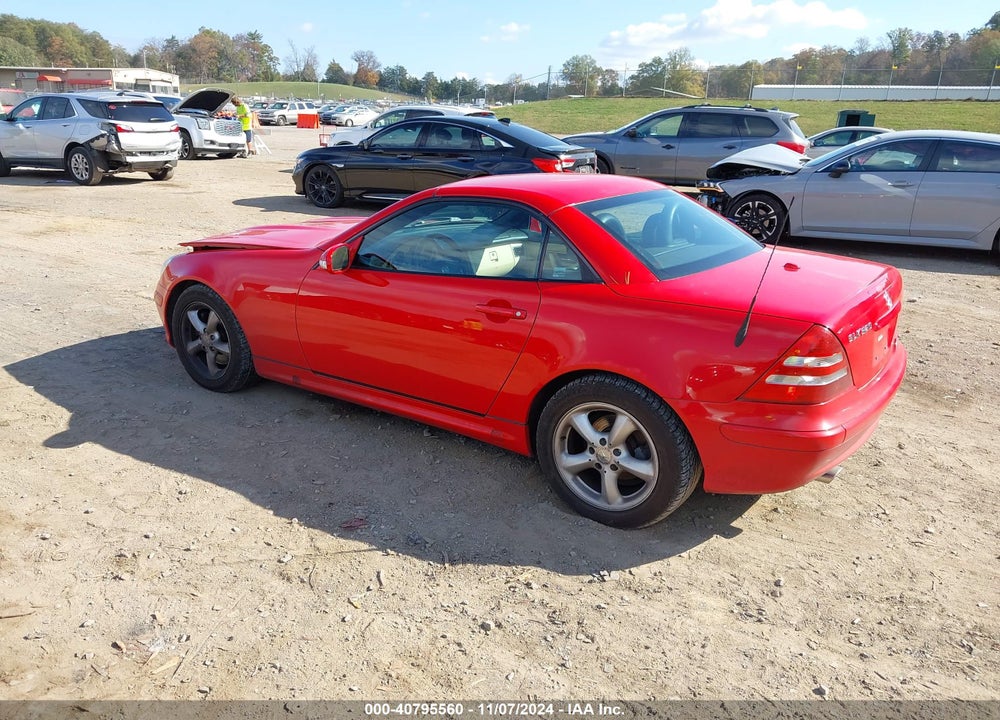 2003 MERCEDES-BENZ SLK 320 VIN: WDBKK65F63F275794