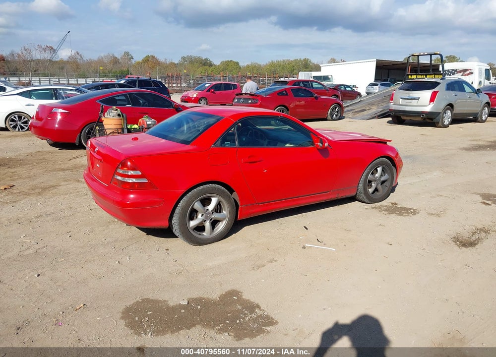 2003 MERCEDES-BENZ SLK 320 VIN: WDBKK65F63F275794