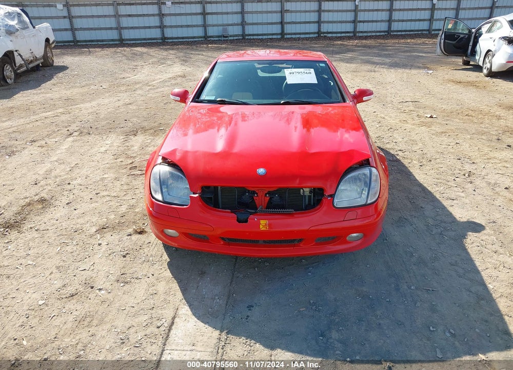 2003 MERCEDES-BENZ SLK 320 VIN: WDBKK65F63F275794