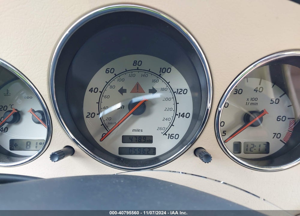 2003 MERCEDES-BENZ SLK 320 VIN: WDBKK65F63F275794