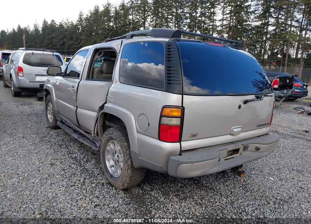 2004 CHEVROLET TAHOE Z71 VIN: 1GNEK13Z64R123410