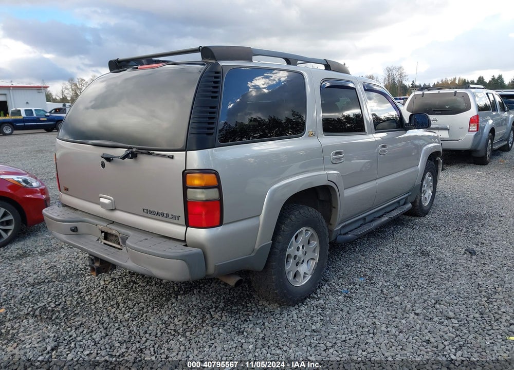 2004 CHEVROLET TAHOE Z71 VIN: 1GNEK13Z64R123410