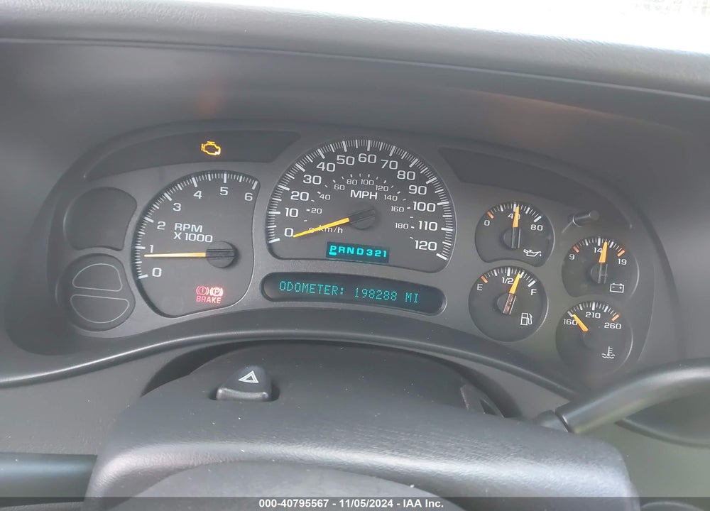 2004 CHEVROLET TAHOE Z71 VIN: 1GNEK13Z64R123410