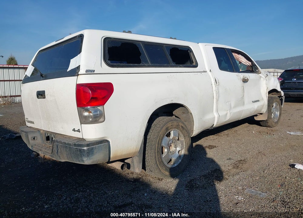 2008 TOYOTA TUNDRA BASE 5.7L V8 VIN: 5TFBV54128X046877