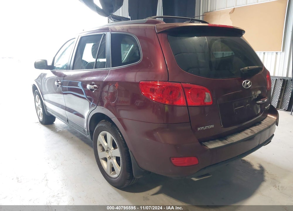 2009 HYUNDAI SANTA FE LIMITED VIN: 5NMSH13E79H269866