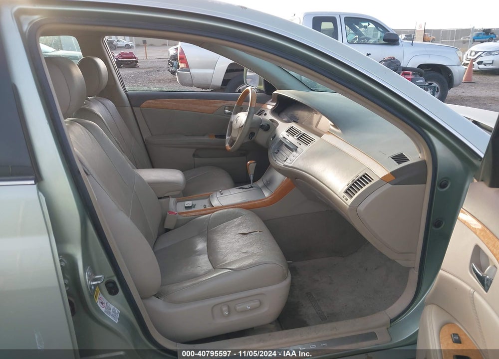 2005 TOYOTA AVALON LIMITED VIN: 4T1BK36B55U003856