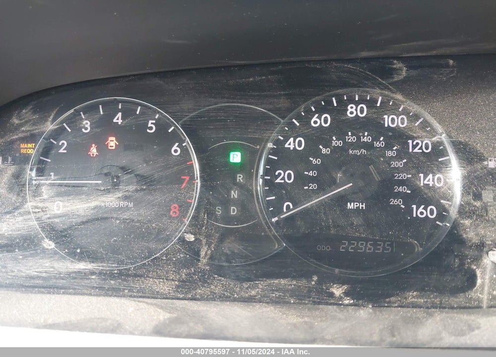 2005 TOYOTA AVALON LIMITED VIN: 4T1BK36B55U003856