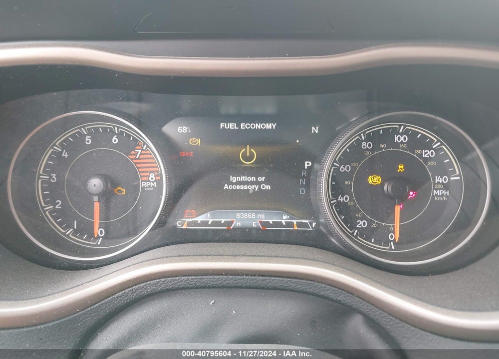 2017 JEEP CHEROKEE HIGH ALTITUDE FWD VIN: 1C4PJLDS8HW561628