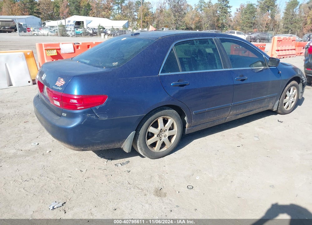 2005 HONDA ACCORD 3.0 EX VIN: 1HGCM66565A038956