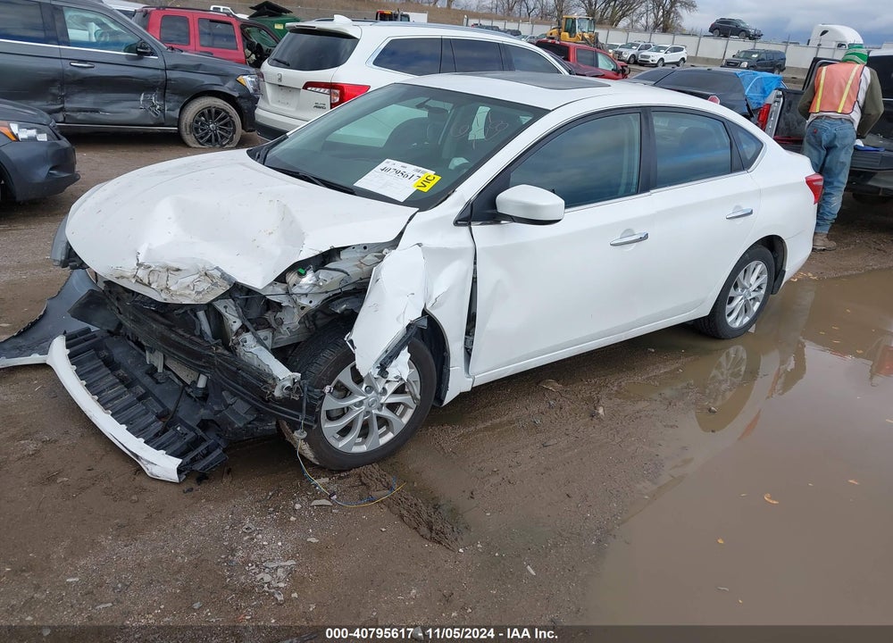 2017 NISSAN SENTRA SV VIN: 3N1AB7AP9HY266219