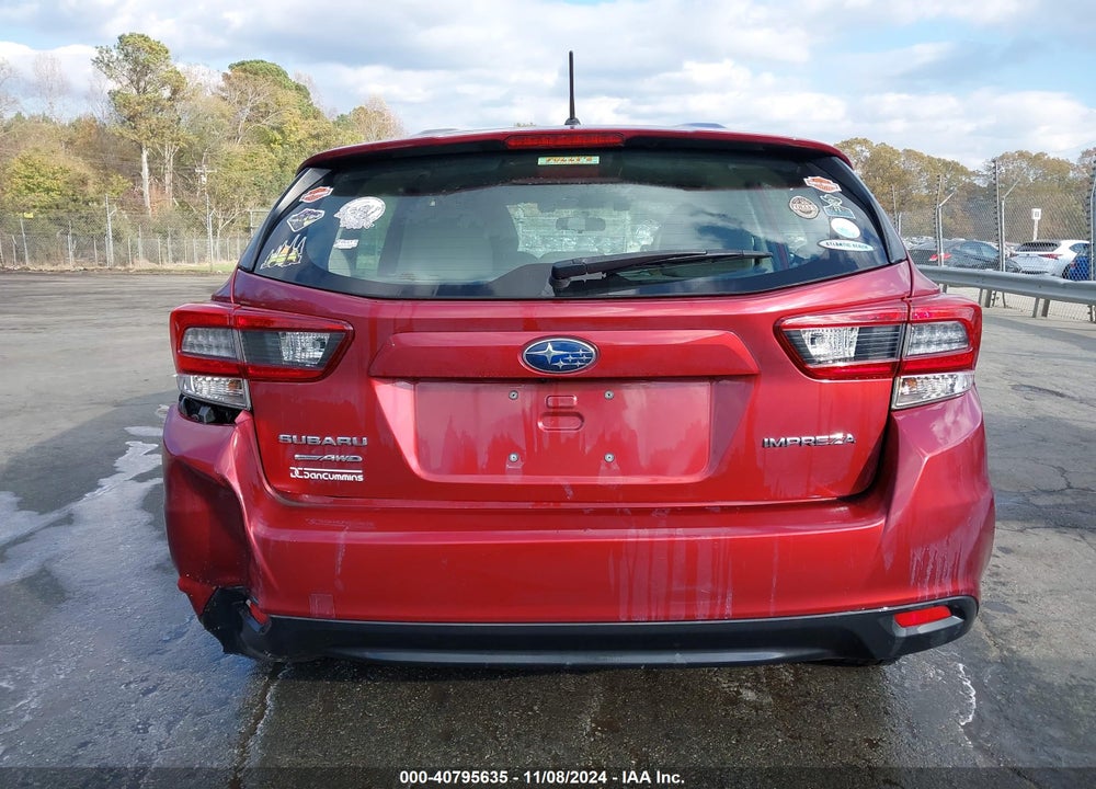 2020 SUBARU IMPREZA 5-DOOR VIN: 4S3GTAB62L3710887