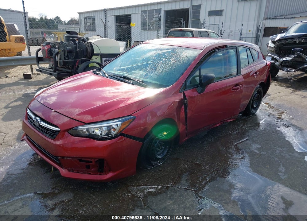2020 SUBARU IMPREZA 5-DOOR VIN: 4S3GTAB62L3710887