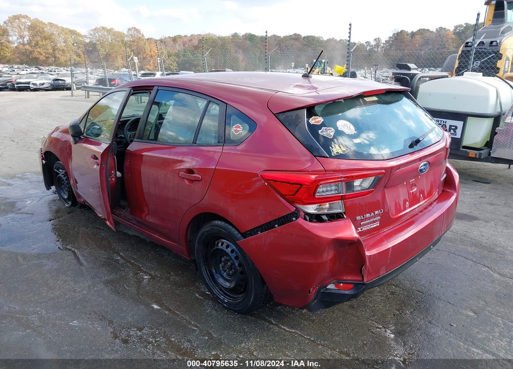 2020 SUBARU IMPREZA 5-DOOR VIN: 4S3GTAB62L3710887
