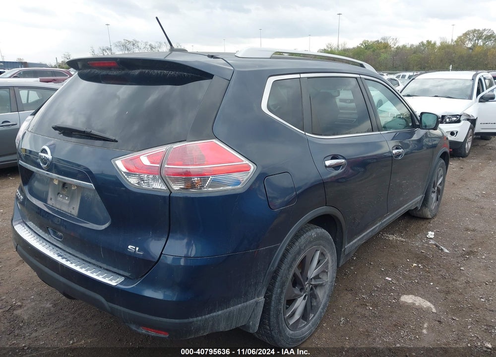 2016 NISSAN ROGUE SL VIN: 5N1AT2MT9GC915932