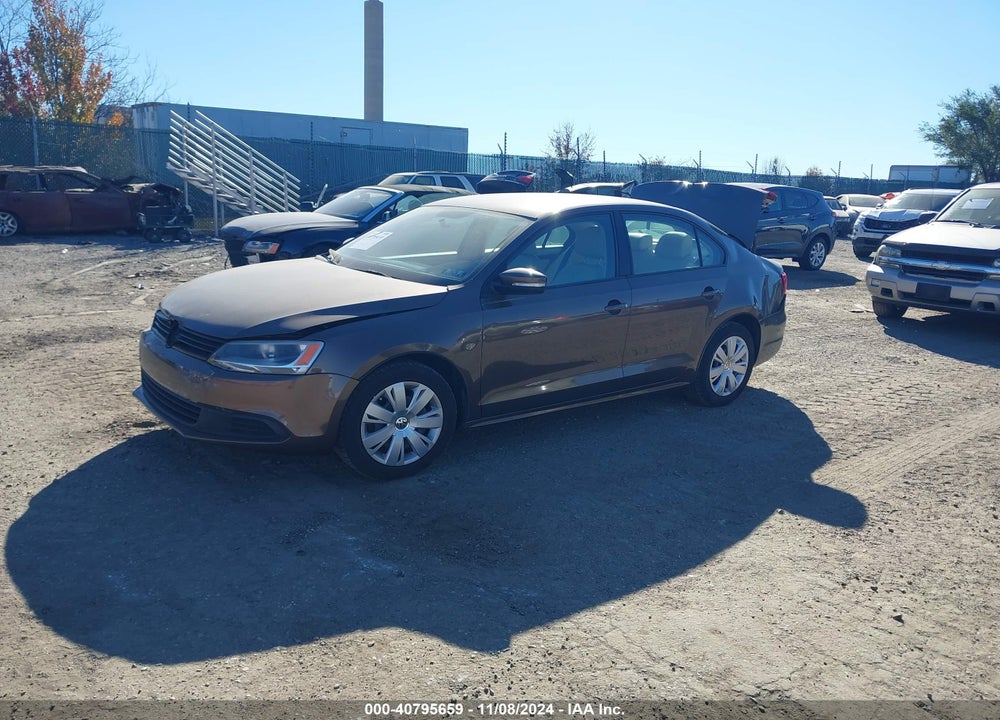 2011 VOLKSWAGEN JETTA 2.5L SE VIN: 3VWDX7AJ2BM320690