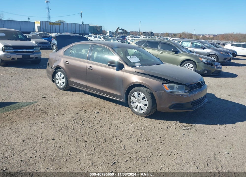 2011 VOLKSWAGEN JETTA 2.5L SE VIN: 3VWDX7AJ2BM320690