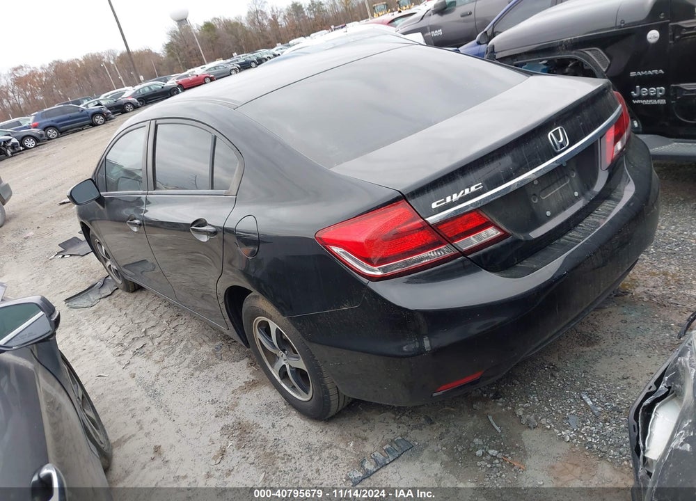 2015 HONDA CIVIC SE VIN: 19XFB2F78FE702409