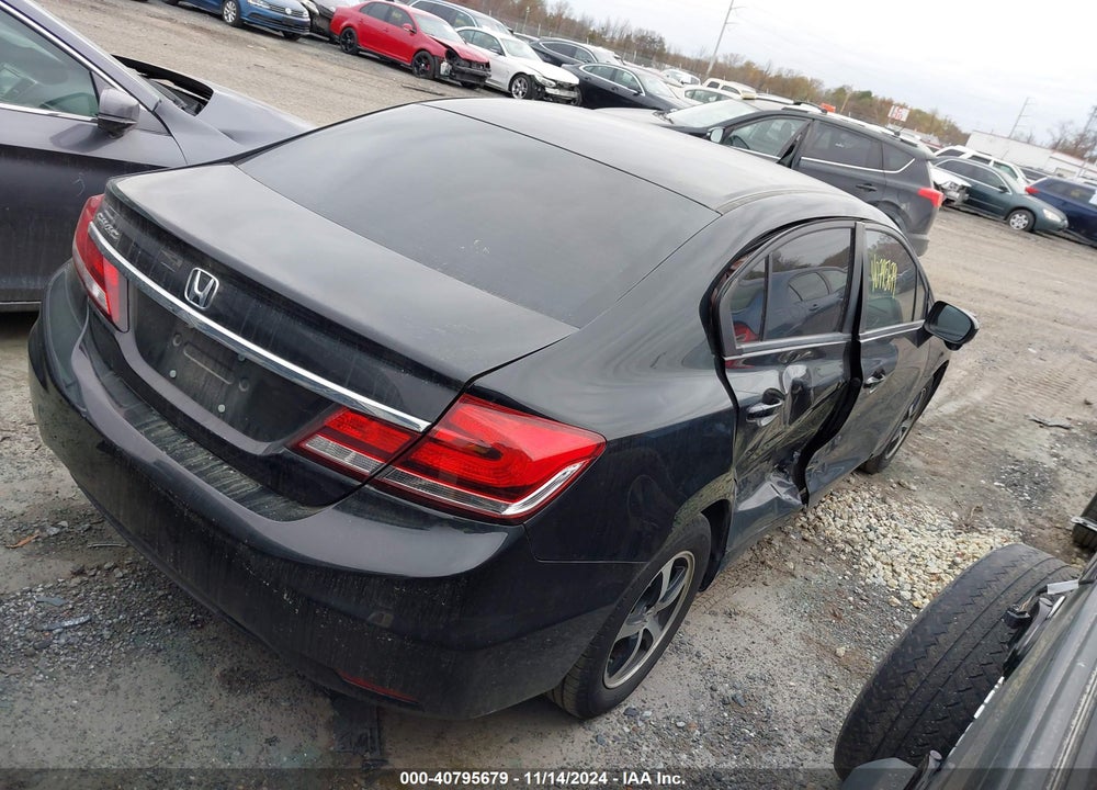 2015 HONDA CIVIC SE VIN: 19XFB2F78FE702409