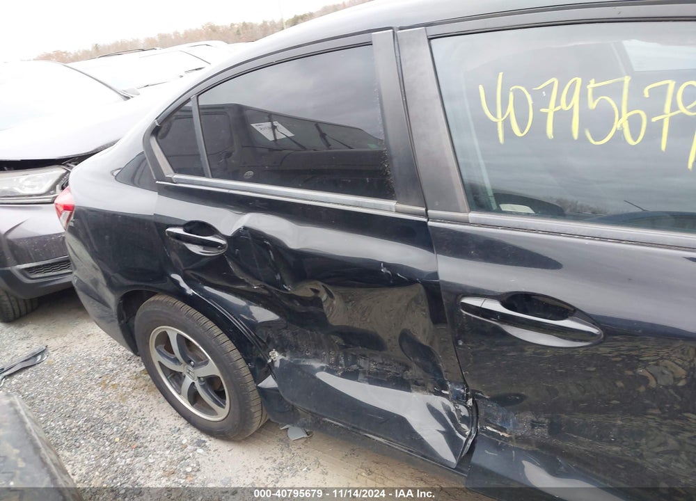 2015 HONDA CIVIC SE VIN: 19XFB2F78FE702409